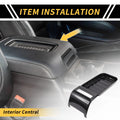 Carbon Fiber Central Armrest Storage Box Cover for Toyota Tundra (2014–2021)