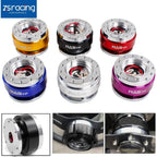 6-Hole Quick Release Steering Wheel Hub Adapter Snap Off Kit Universal
