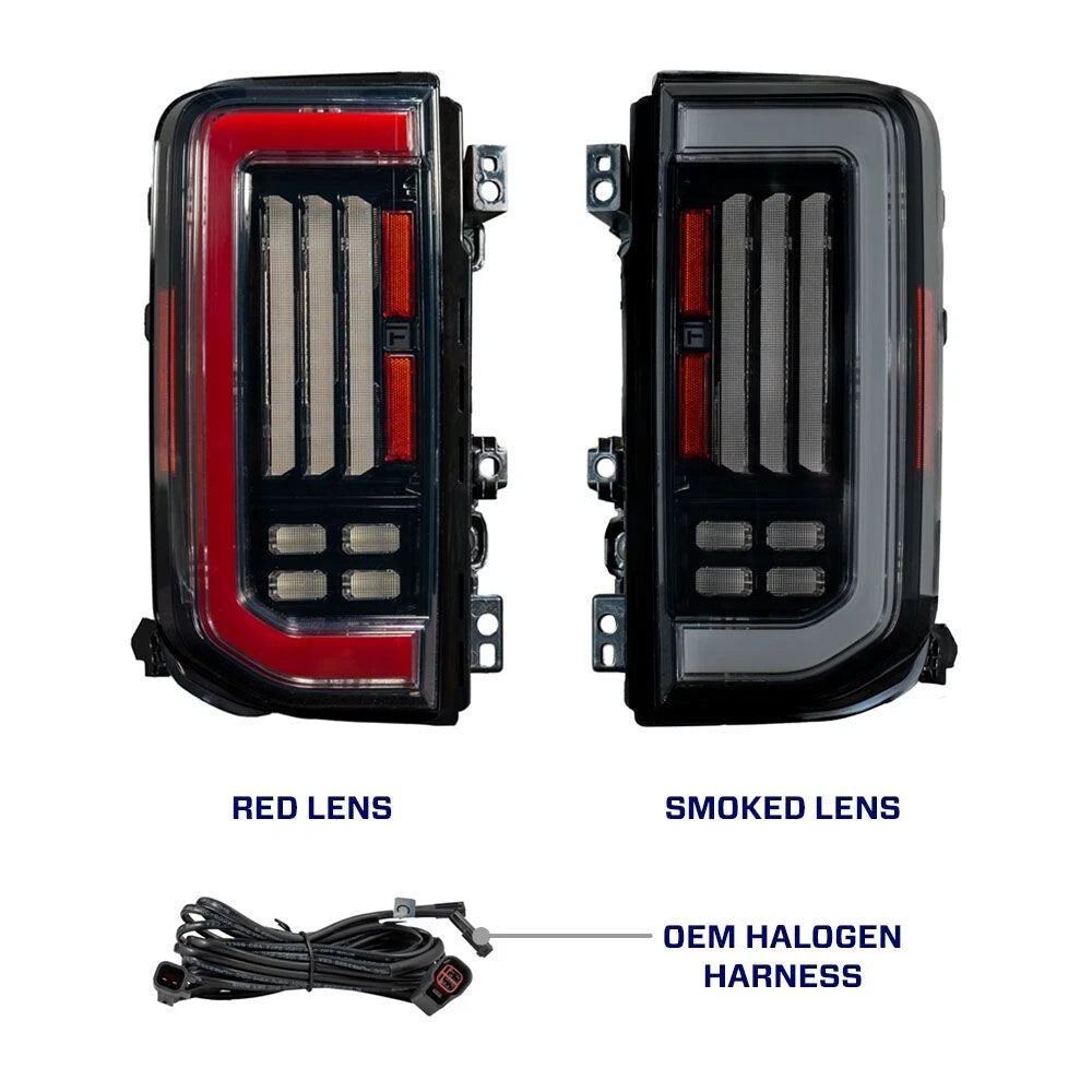 Sequential LED Taillights Red Front for Ford Bronco (2021–2025)
