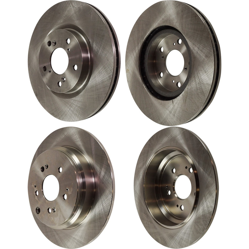 Front and Rear Disc Brake Rotors for Honda Odyssey (2011–2014)