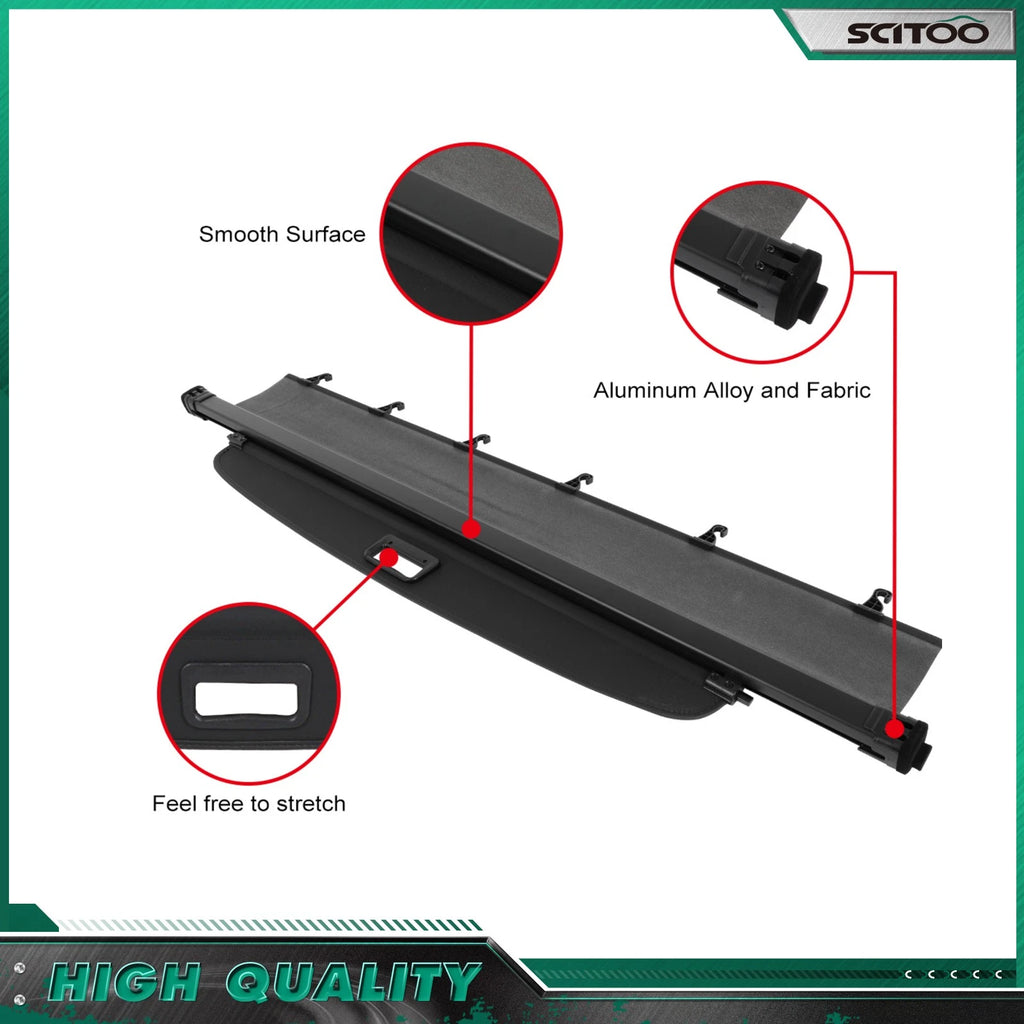 Retractable Cargo Cover for Volvo XC90 (2006–2013)