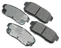 Rear ProAct Disc Brake Pads Akebono ACT1008 for Infiniti I35 G20 Nissan Sentra (2000–2004)