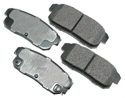 Rear ProAct Disc Brake Pads Akebono ACT1008 for Infiniti I35 G20 Nissan Sentra (2000–2004)