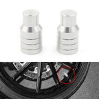 Set of 4 Universal Wheel Air Tire Valve Stem Caps for Motorcycle Car Trucks