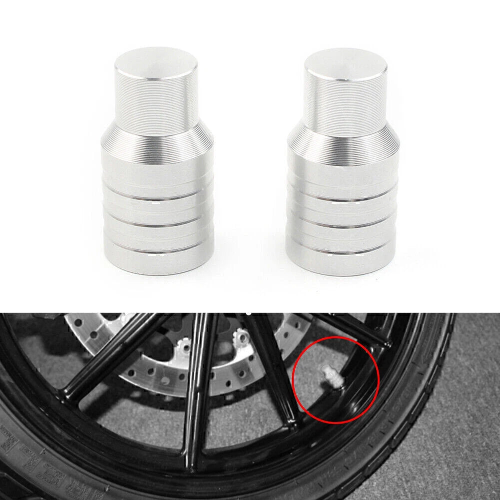 Set of 4 Universal Wheel Air Tire Valve Stem Caps for Motorcycle Car Trucks