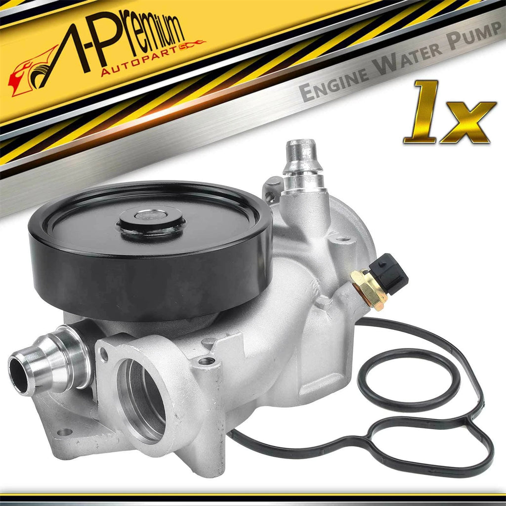 Engine Water Pump with Gasket & Pulley for BMW 550i xDrive 650i 750i X5 (2006–2017)