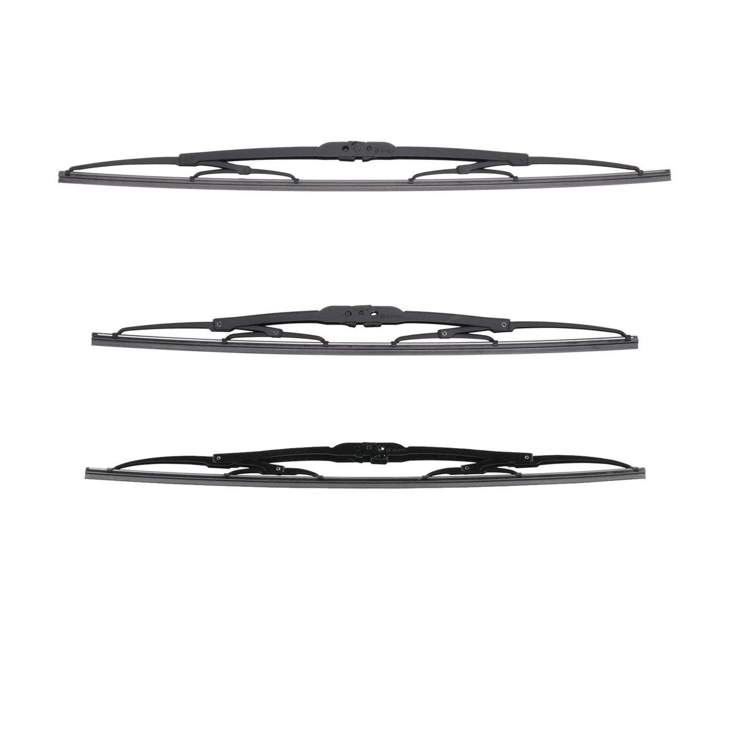 Set of 3 Bosch MicroEdge Windshield Wiper Blades for