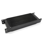 15 Row Black Aluminum Engine Oil Cooler Kit for Universal Applications