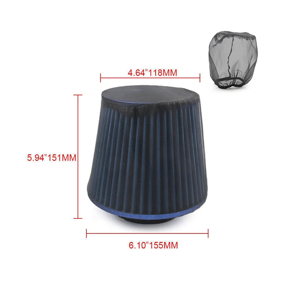 Cold Air Intake Filter Sock Cover for Universal Car