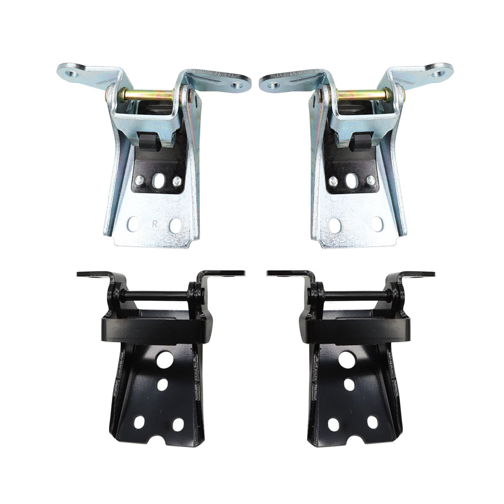 Set of 4 Front Upper Lower Door Hinges for Ford F150 F-250 F-350 (1980–1997)