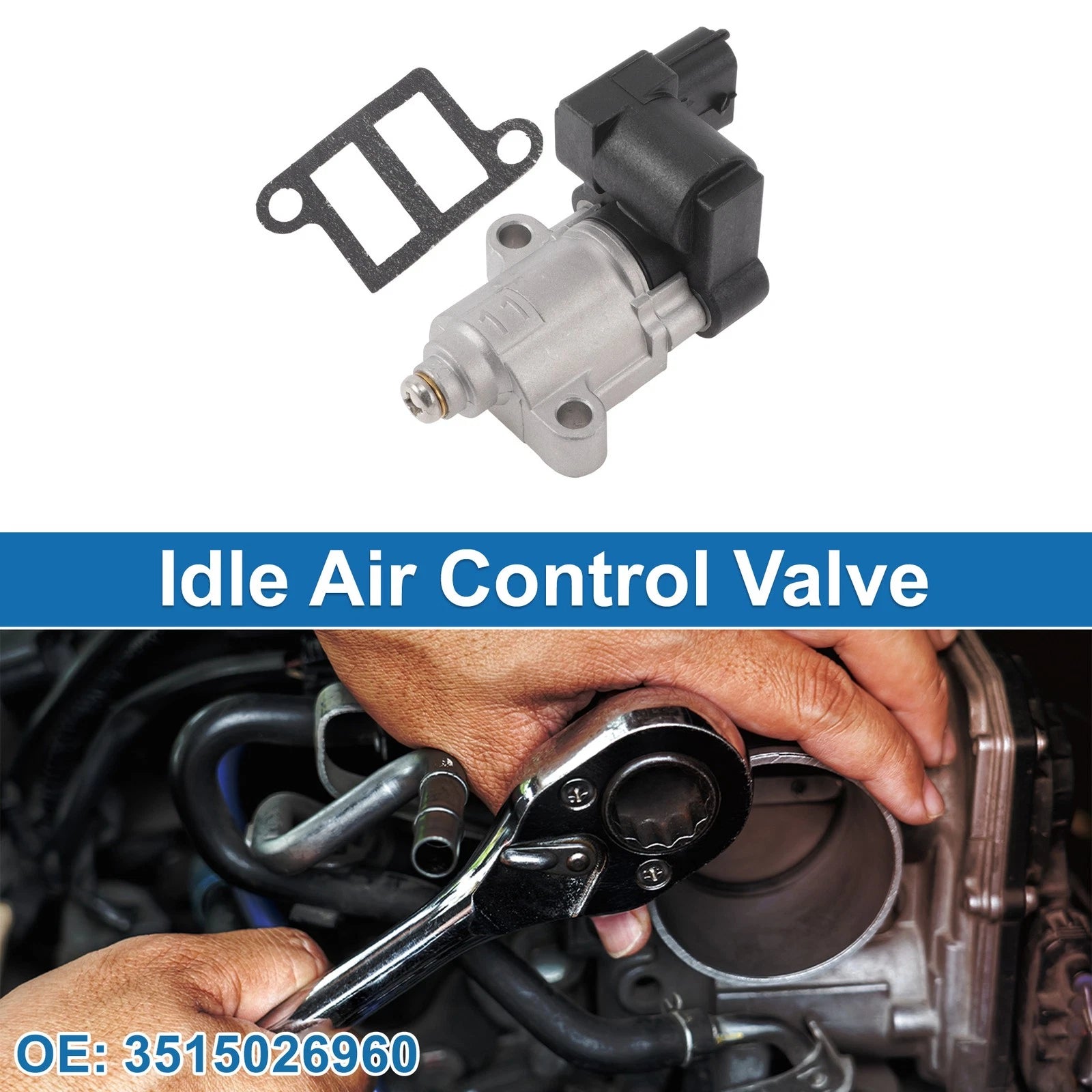 Idle Air Control Valve for Hyundai Accent (2006–2011) No. 3515026960