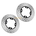 2X Front Brake Disc Rotors for Yamaha Grizzly 350/400/450 (2007–2014)