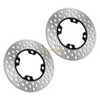2X Front Brake Disc Rotors for Yamaha Grizzly 350/400/450 (2007–2014)