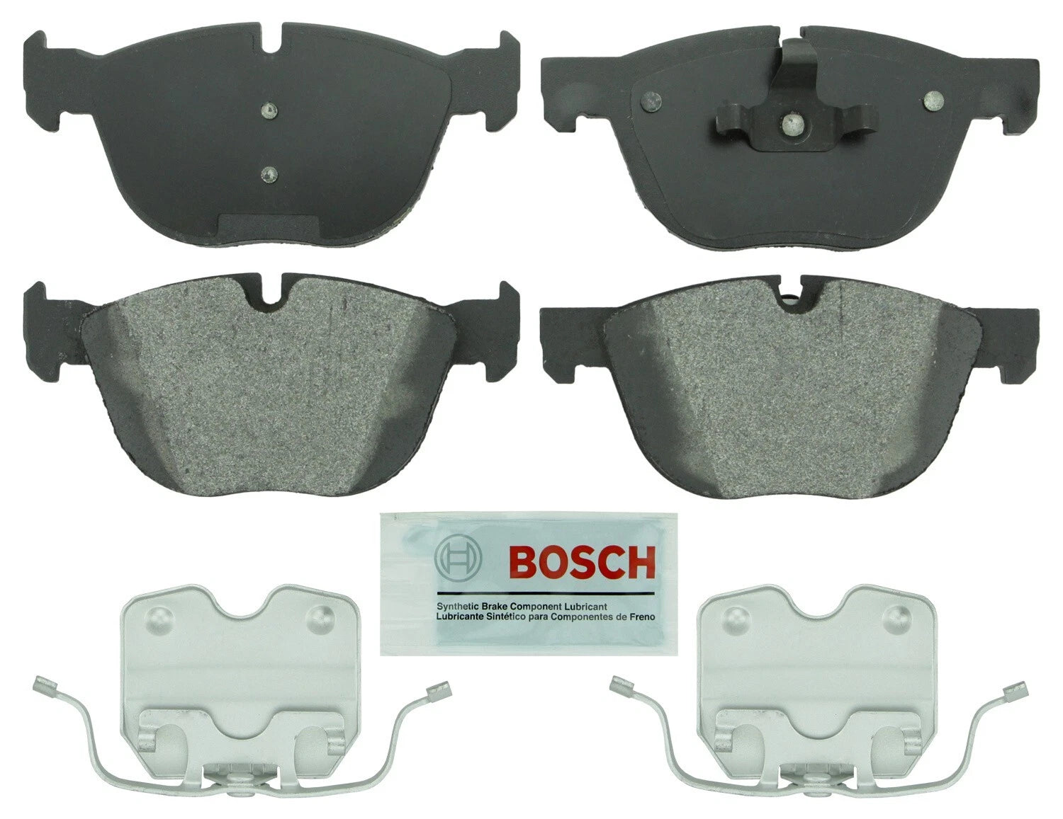 Bosch Front Blue Brake Pads w/ Hardware for
