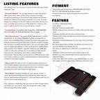 Extra Space Storage Organizer Holder for Dodge Ram 1500 (2019-2026)