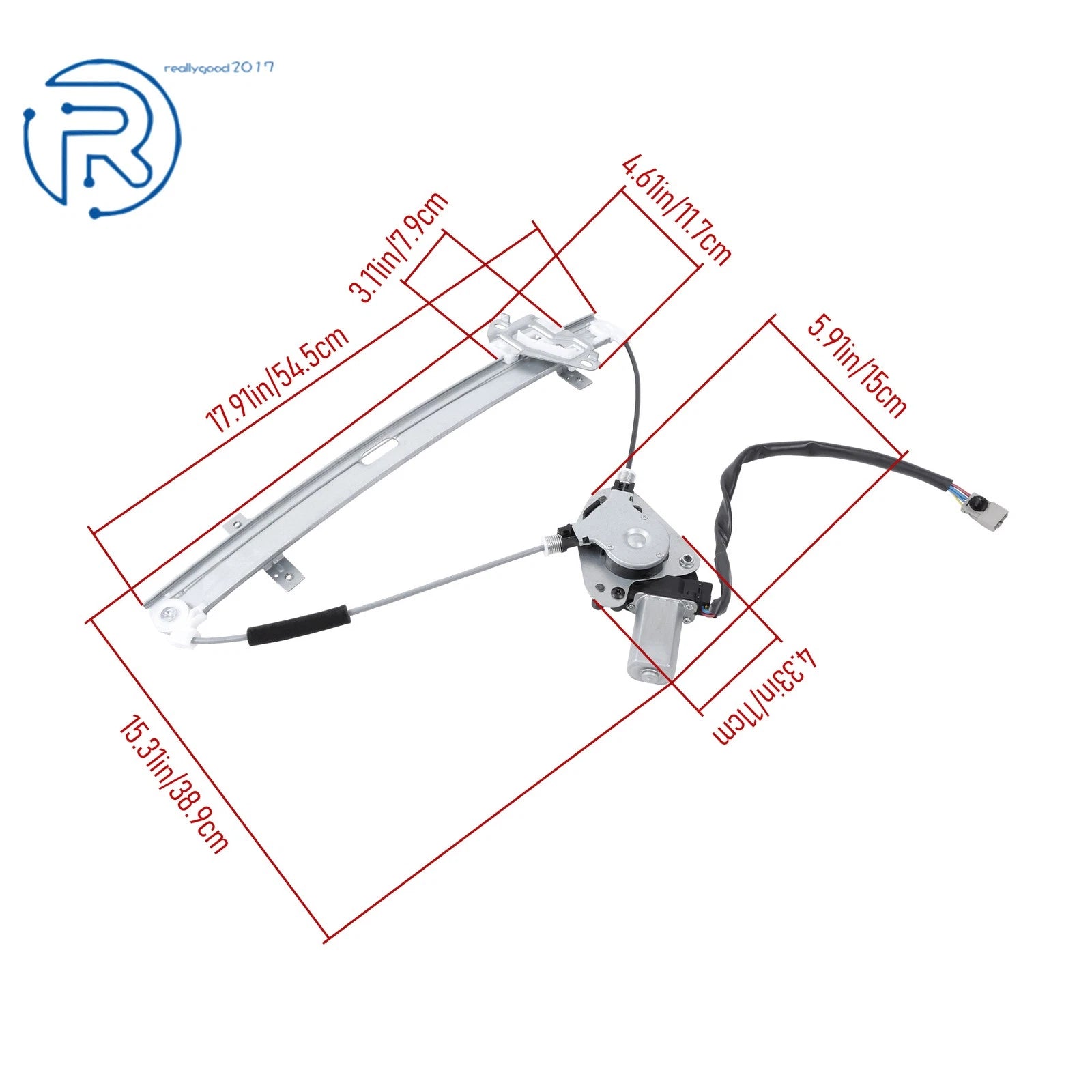 Power Window Regulator with Motor for Honda Civic (2001-2005)