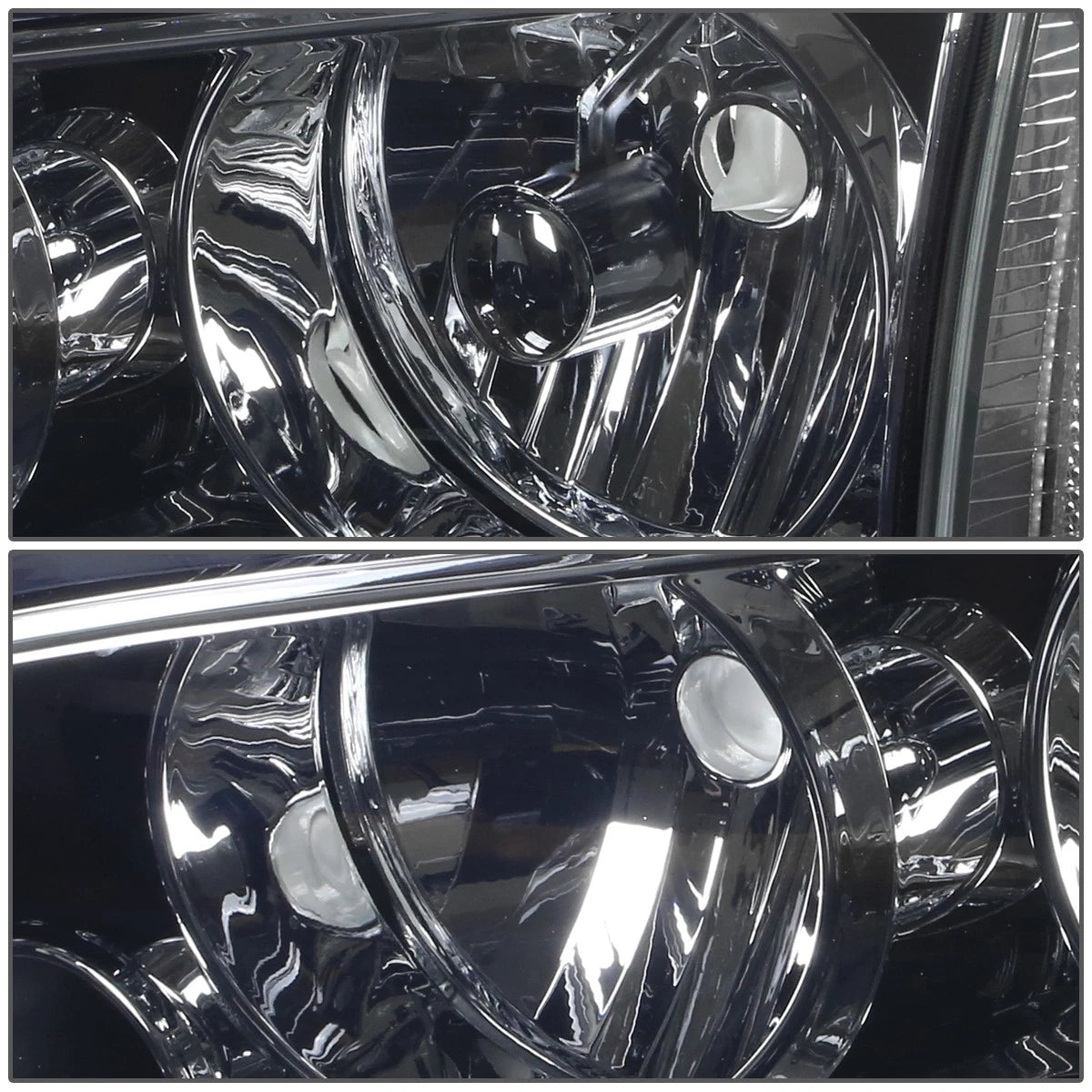Smoked/Clear Signal Turn Signal Headlights for Dodge Charger (2006–2010)