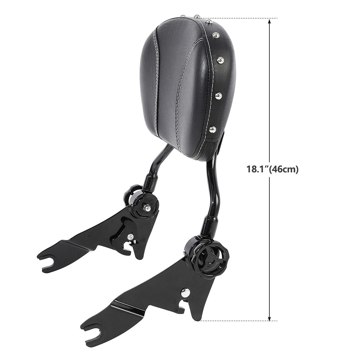 Backrest Pad for Harley Touring Street Road Glide (2009–2026) Black