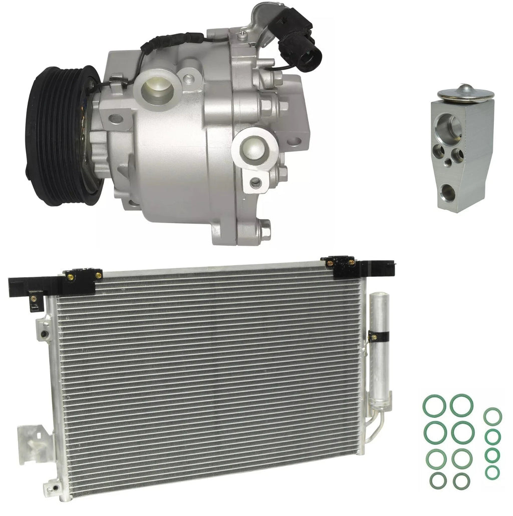 A/C Compressor Kit with Condenser for Mitsubishi Outlander Sport 2014-2014
