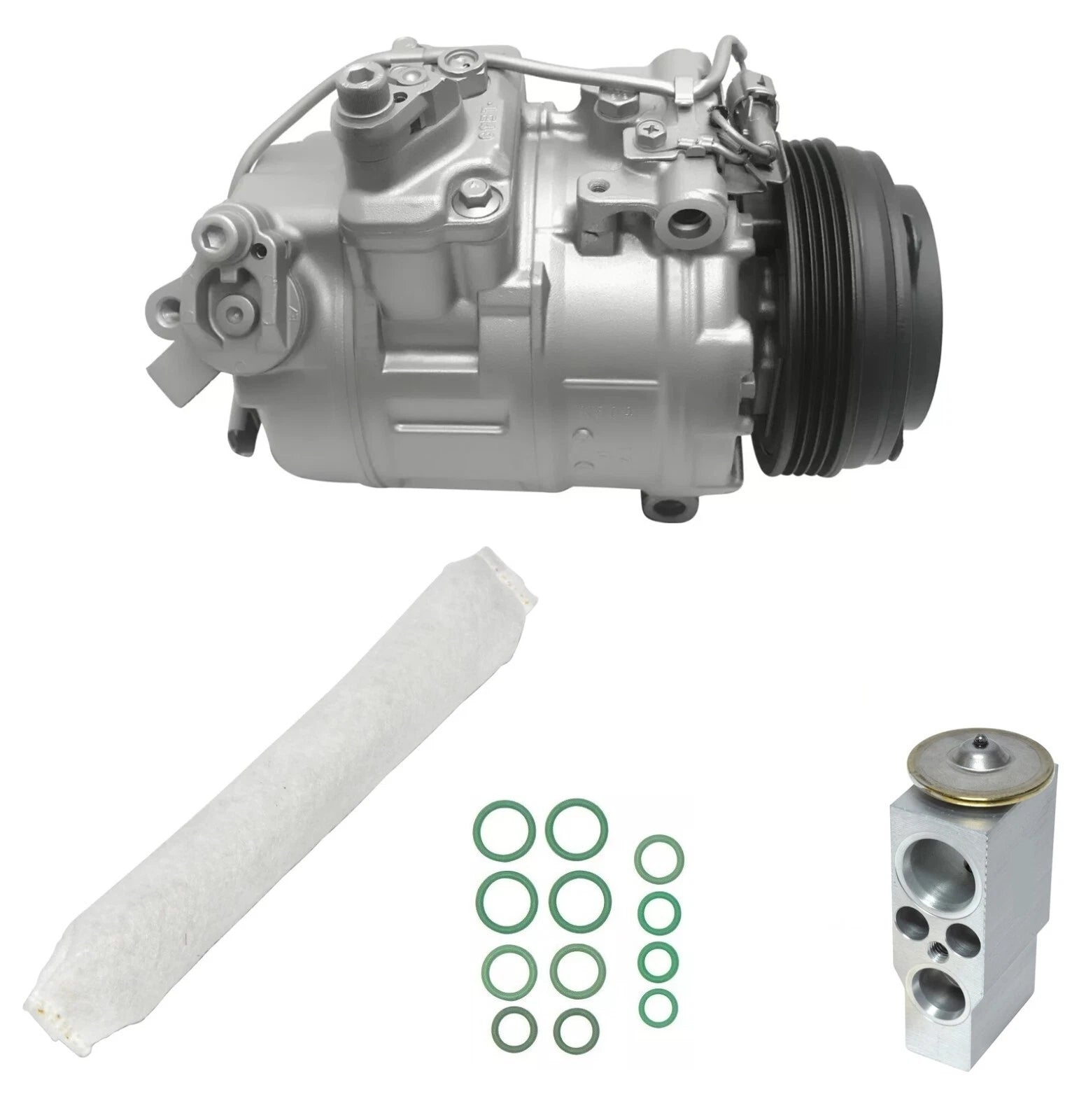 AC Compressor Kit Replacement for BMW 650i xDrive Gran Coupe 2013–2013