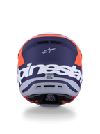 Alpinestars SM7 Core Helmet for Off-Road (2X-Large, Orange/Blue Matte)