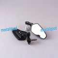 7/8" Handle Bar End Rear View Mirror Black for Honda Yamaha Motorcycle