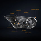 Clear Lens Fog Lights for Honda Civic (2016–2017)