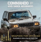 Rear Foam Cell Shock Absorbers for Nissan Patrol Y62 (2013-2022)