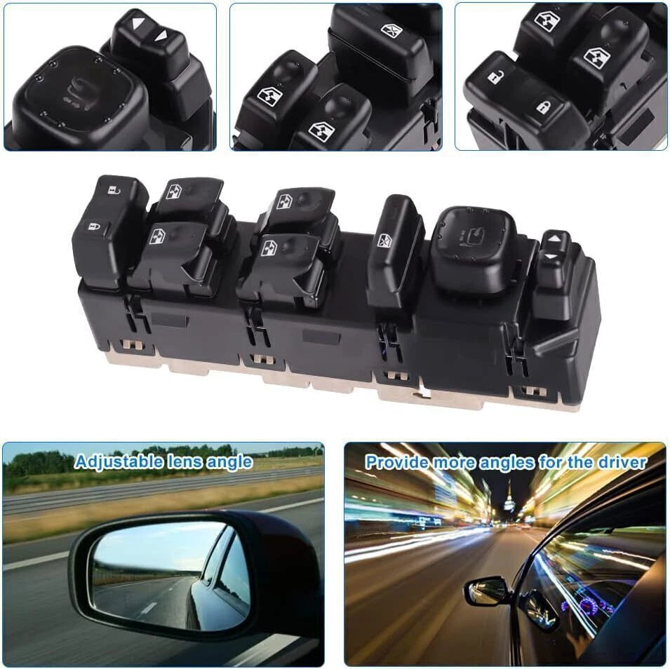 Left Master Power Window Switch for Chevrolet Avalanche 1500 (2003–2006)