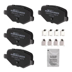 Rear Ceramic Brake Pads for Ford Edge 2011–2014 and Explorer 2011–2019