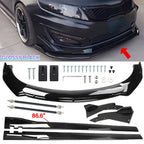Front Bumper Spoiler Kit for Honda Civic (2016–2021)