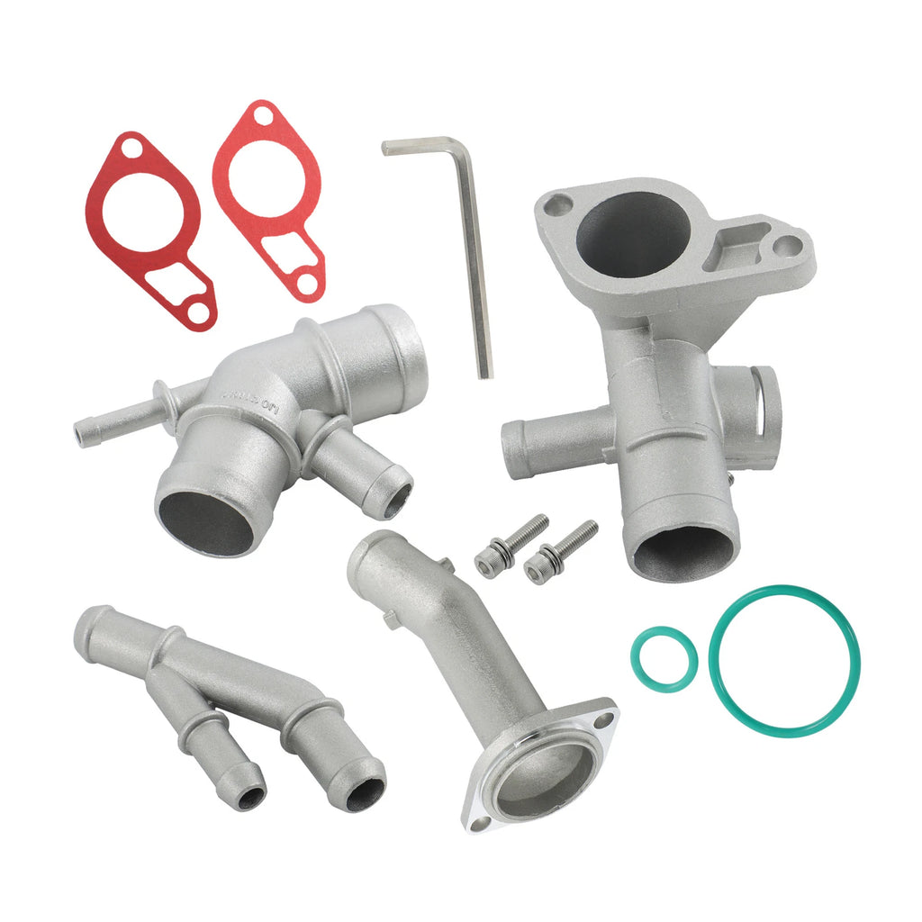 Flange Upgrade Cast Coolant Kit for VW MK4 Golf Jetta GLI 1.8T (2000–2005)