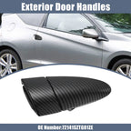 Front Right Exterior Door Handle Carbon Fiber for Honda CR-Z (2011-2016)