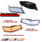 Dynamic Amber LED Signal DRL Lamp for Jeep Patriot (2007–2017)