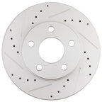 Drilled Slotted Front Brake Rotors for Pontiac Grand Chevrolet Malibu (1999–2005)