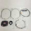 Complete Black Brake Line Kit for Harley XL (1999–2003)