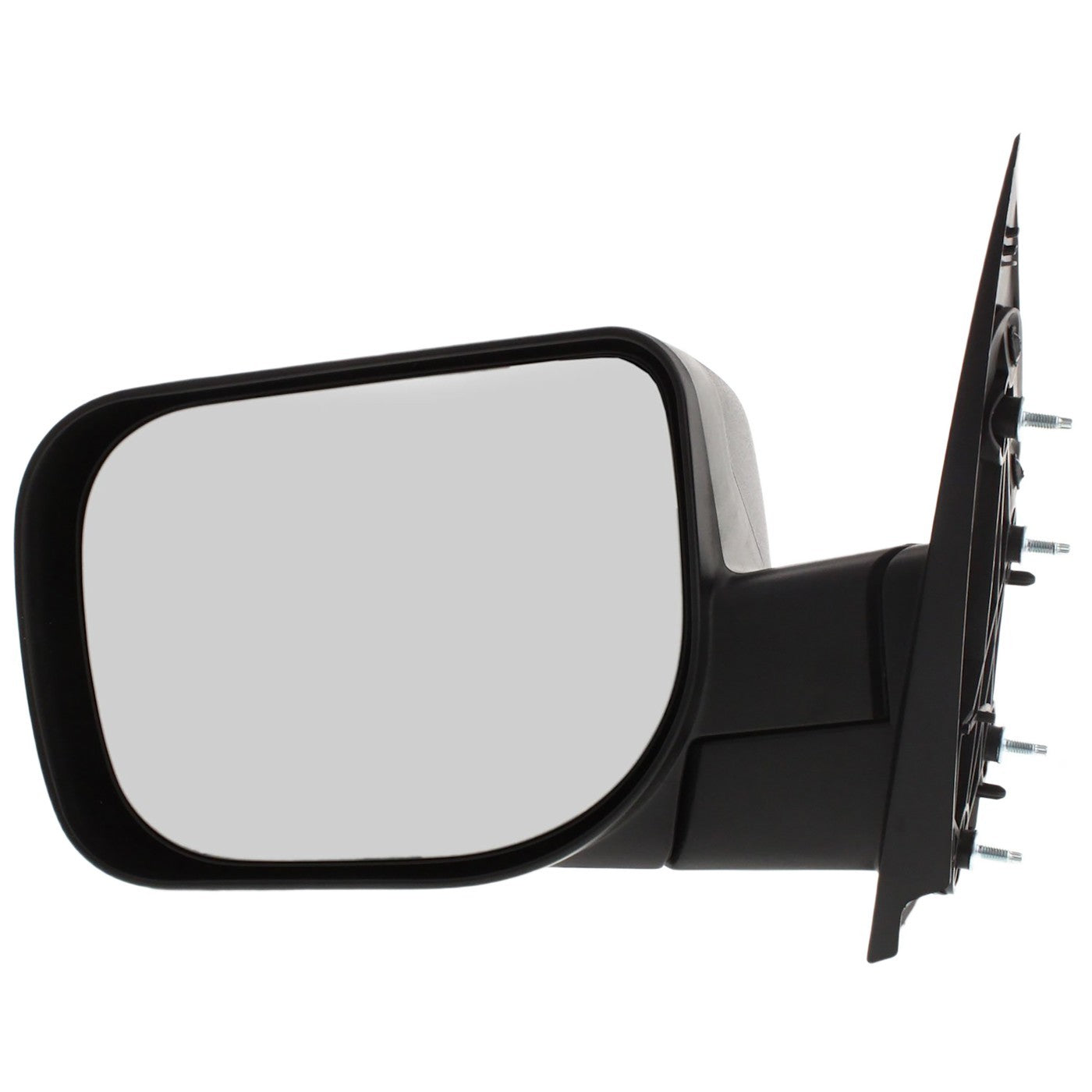 Manual Mirror for Nissan Titan (2004–2015) Left Textured Black Folding