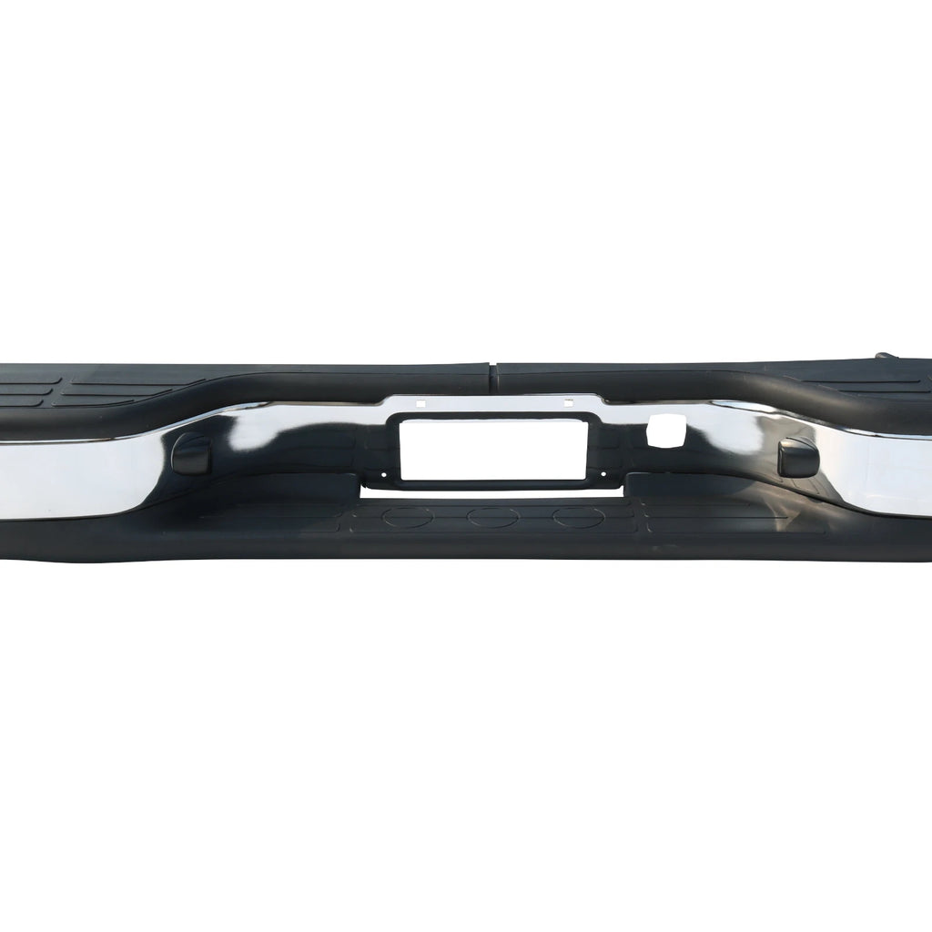 Chrome Rear Bumper for Chevy Silverado GMC Sierra 1500 2500 (1999-2007)