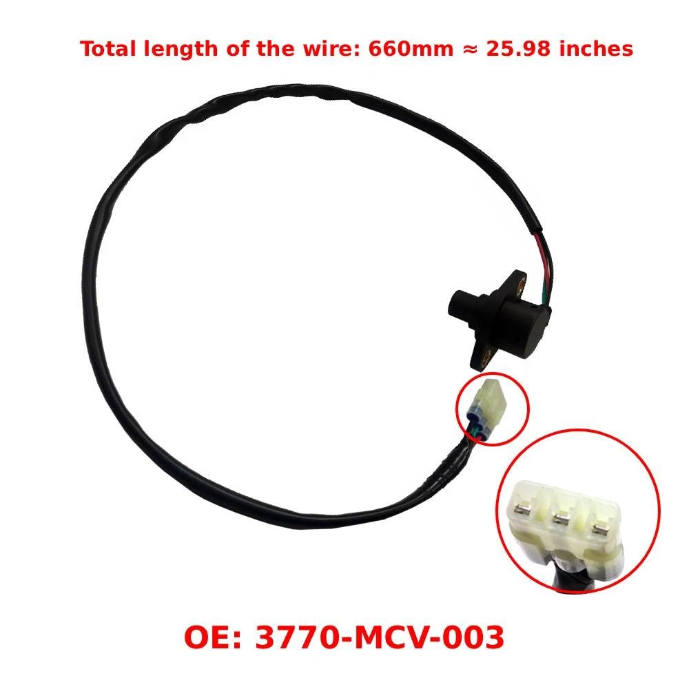 Speed Sensor 37700-MCV-003 for Honda VTX1800R VTX1300S VTX1800F VTX1800N (2002–2009)