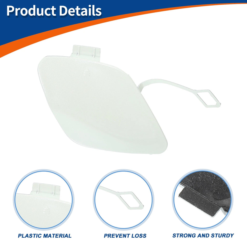 Tow Hook Cover for Mercedes S W222 (2014–2017) No.A2228850023 White