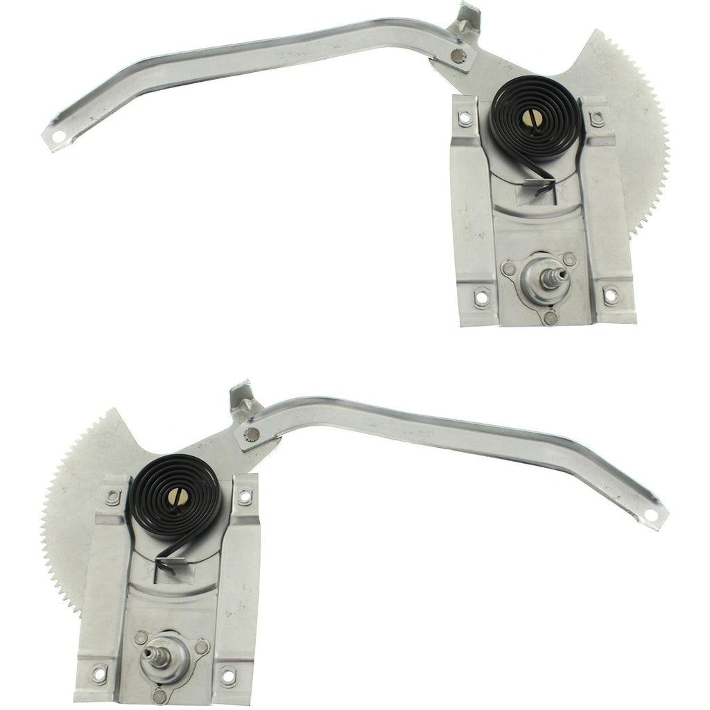Set of 2 Manual Window Regulators for Ford Mustang (1964–1966)