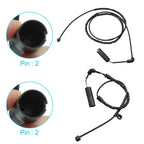 2X Brake Pad Wear Sensor for BMW 330xi 325xi 330i 330Ci (2001–2006)