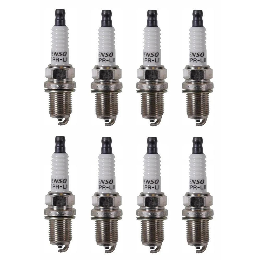 Set of 8 Denso U-Groove Spark Plugs (Gap 0.044) for