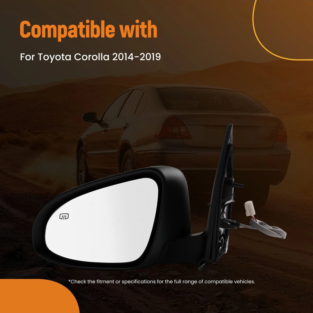Power Side Mirror for Toyota Corolla L/LE/SE/XLE/XSE (2014–2019) 8794002F30