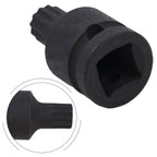 Screw Removal Sleeve Tool with 3/8" Square Driver for Automotive