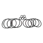 15Pcs Seal Kit for Suzuki 4-Str 8 9.9 15 20 HP 09280-54001