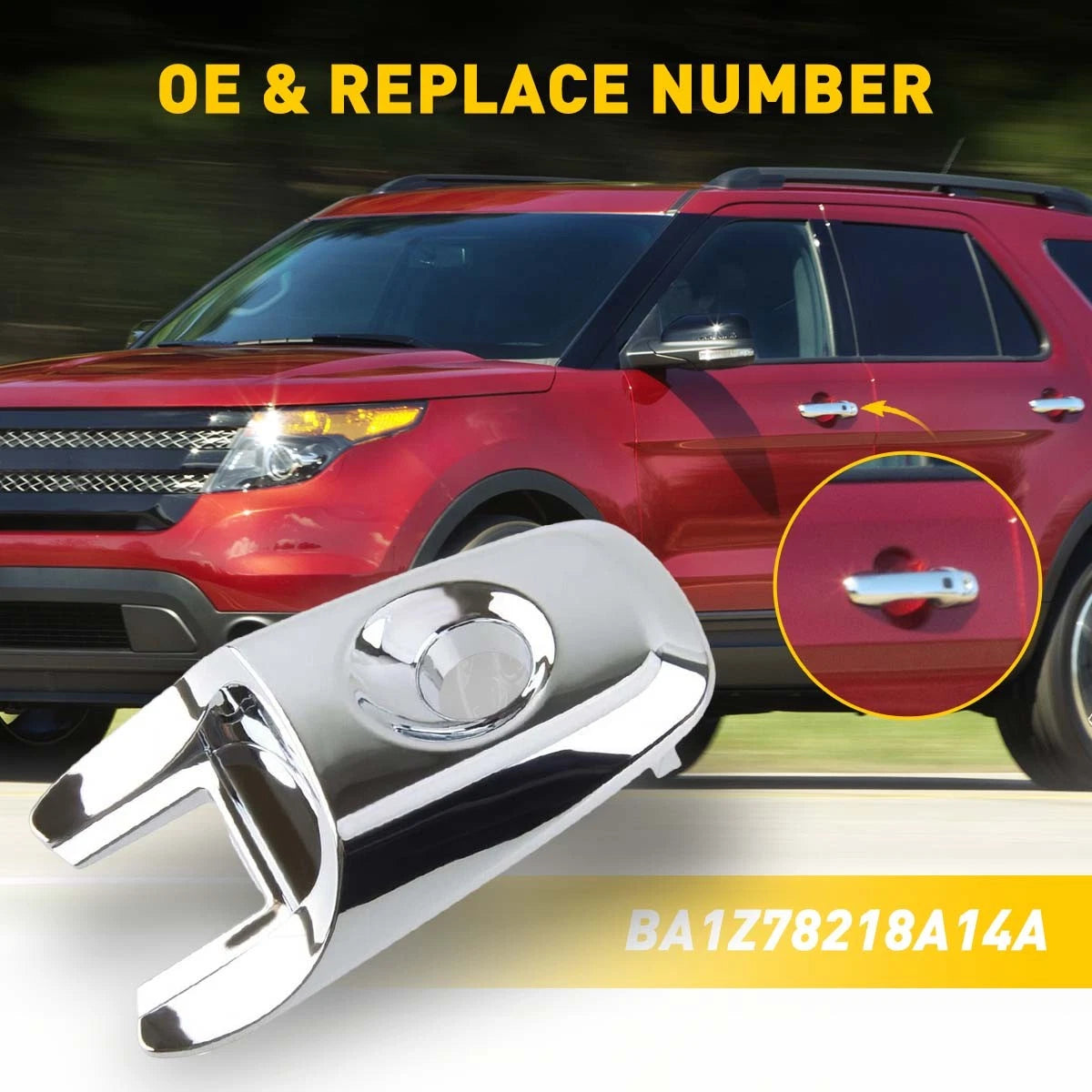 Door Handle Set for Chevy C1500 K1500 Escalade (1988–2000)