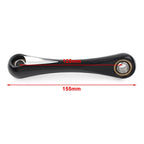 Black Shallowcut Billet Engine Stabilizer Link for Harley Road Glide (2009–2015)