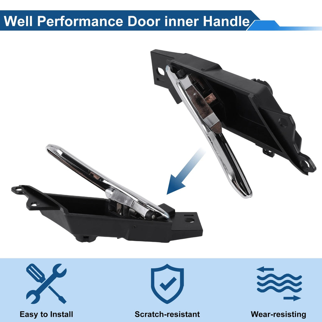 Interior Door Handle for Chevrolet Captiva Sport (2012–2017) No.96861998 Black Silver Tone