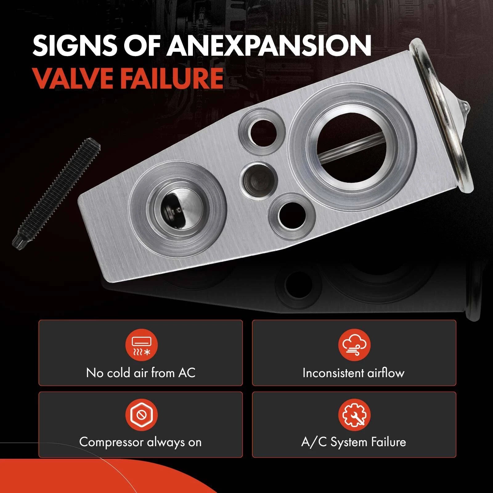 A/C Expansion Valve for Ford F-150, Expedition, Lincoln Navigator (2009–2014)